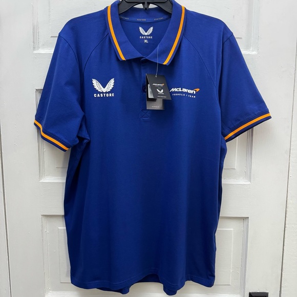 Castore Other - Castore McLaren F1 Team Polo Shirt Men’s XL NWT Vega Blue